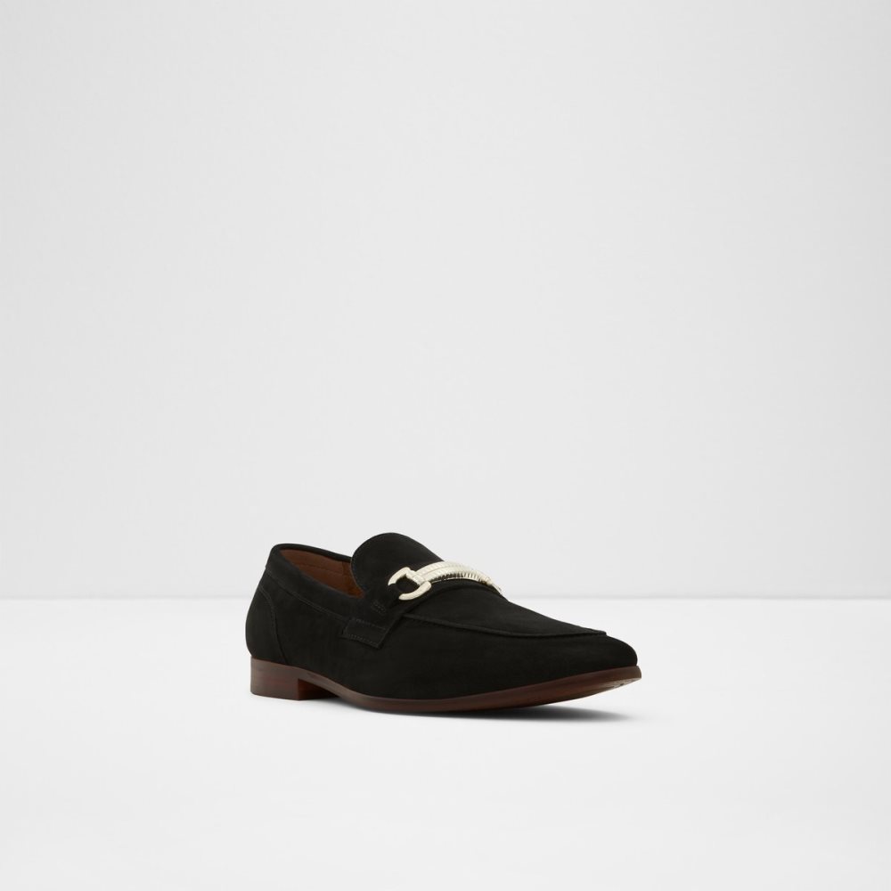 Black Aldo Monetto Loafers | 47KCPFBOE