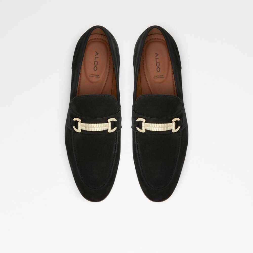 Black Aldo Monetto Loafers | 47KCPFBOE