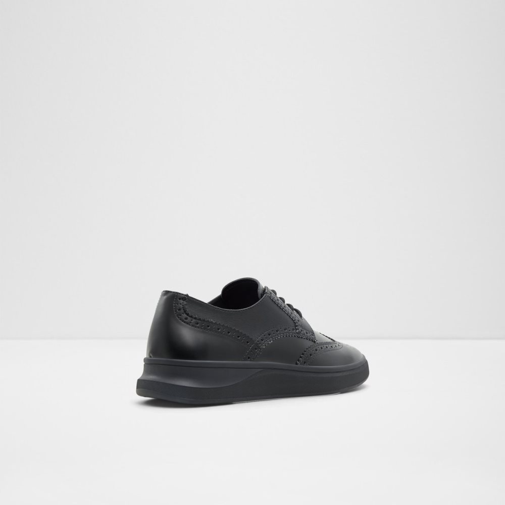 Black Aldo Monolite - Cup Sole Oxfords Shoes | 37XBCGIAS