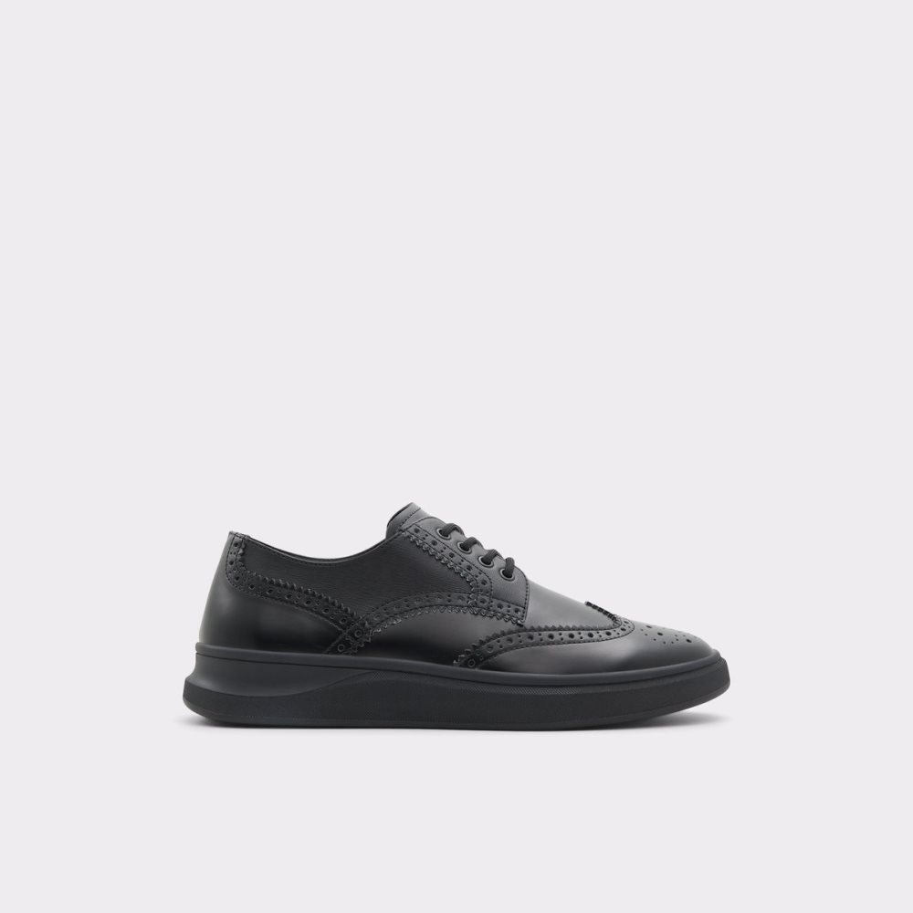 Black Aldo Monolite - Cup Sole Oxfords Shoes | 37XBCGIAS