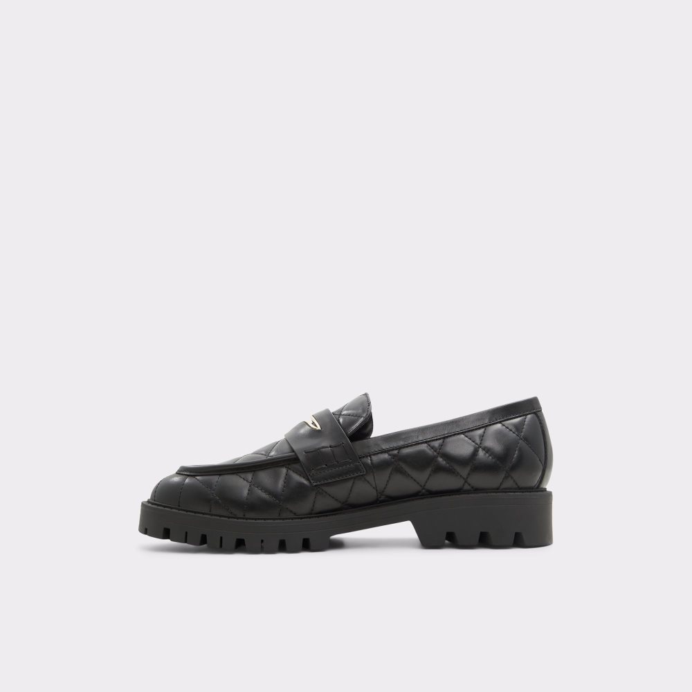 Black Aldo Moxy - Lug Sole Mules | 15FHLUSPM