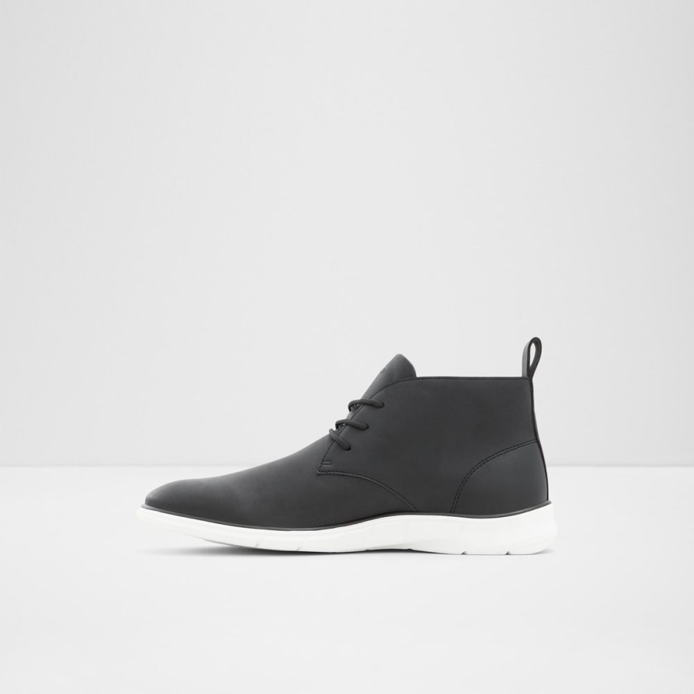 Black Aldo Namibi Lace Up Boots | 07CQWYXNU