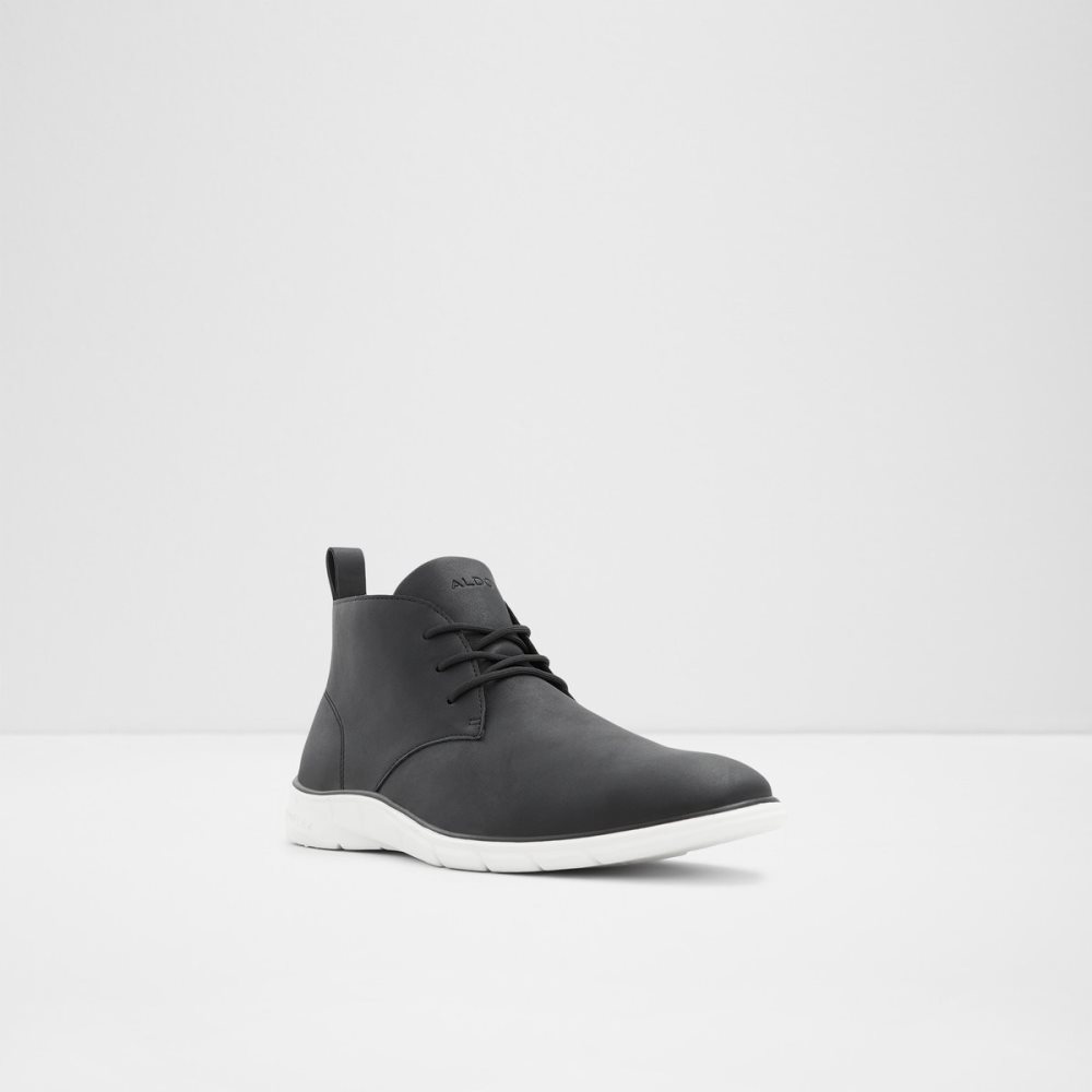 Black Aldo Namibi Lace Up Boots | 07CQWYXNU