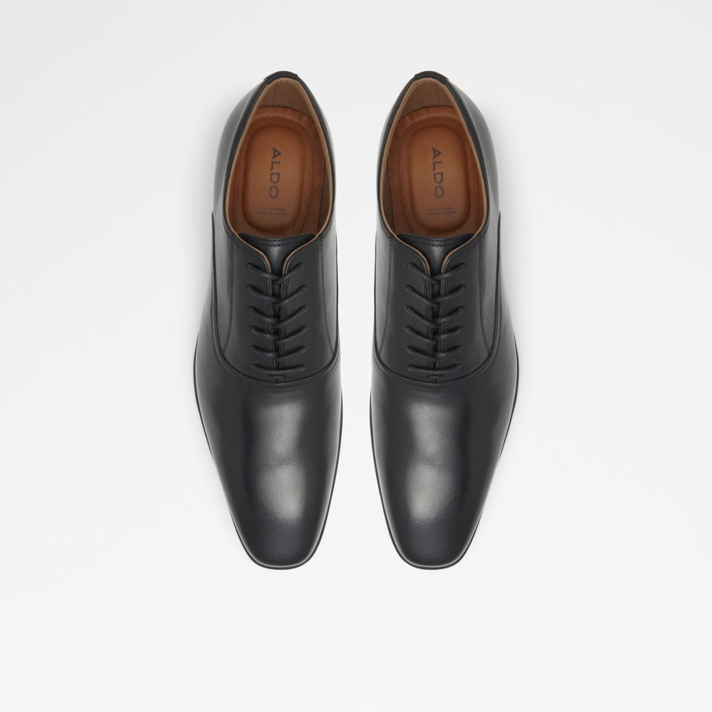 Black Aldo Nathon Dress Shoes | 86RCHWVSL