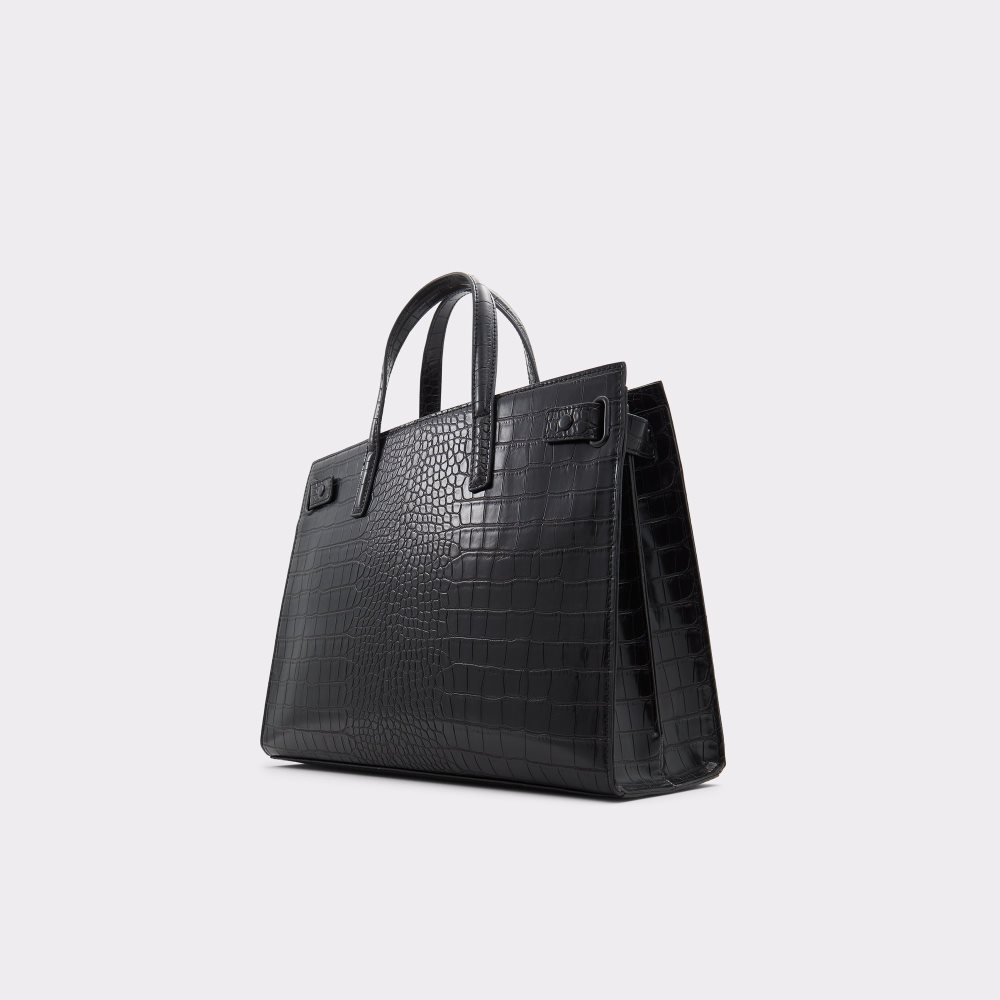 Black Aldo Nilo Tote Bags | 74TNQXFIS