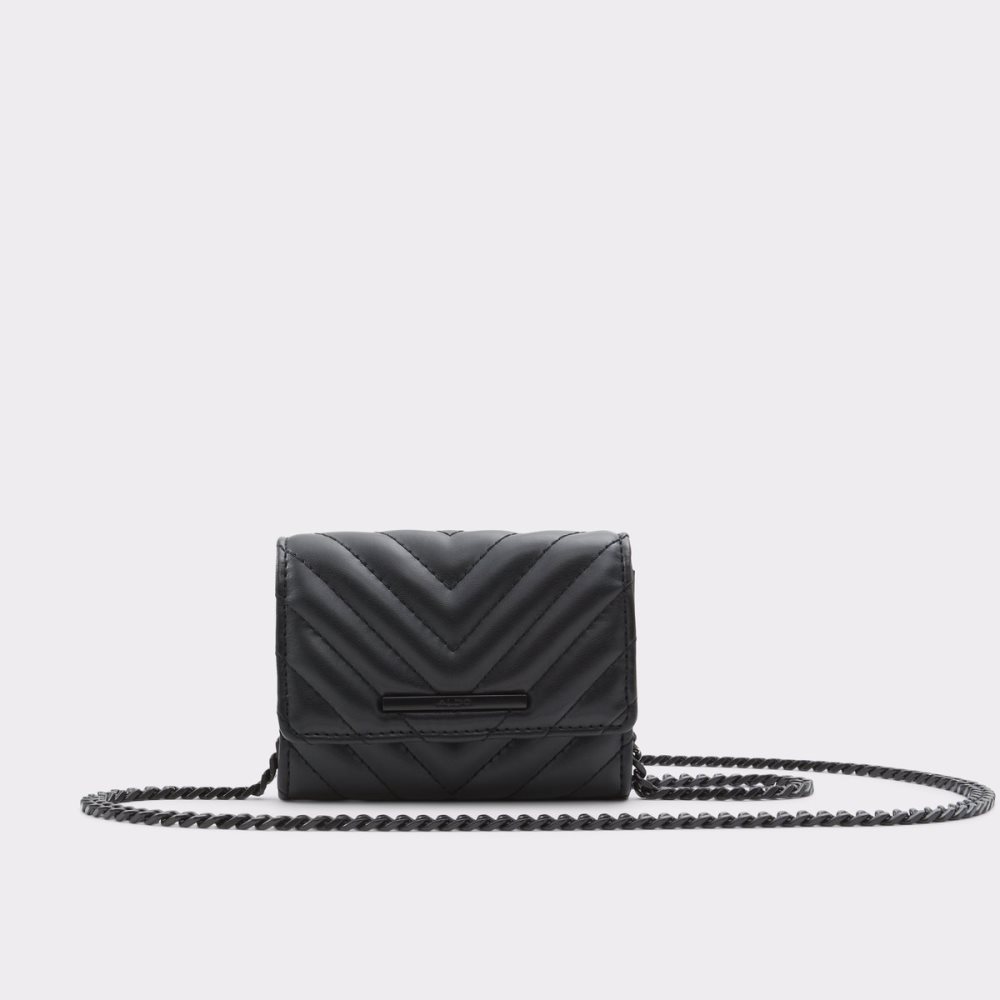 Black Aldo Ocoman Crossbody Bags | 58RPSIBMX