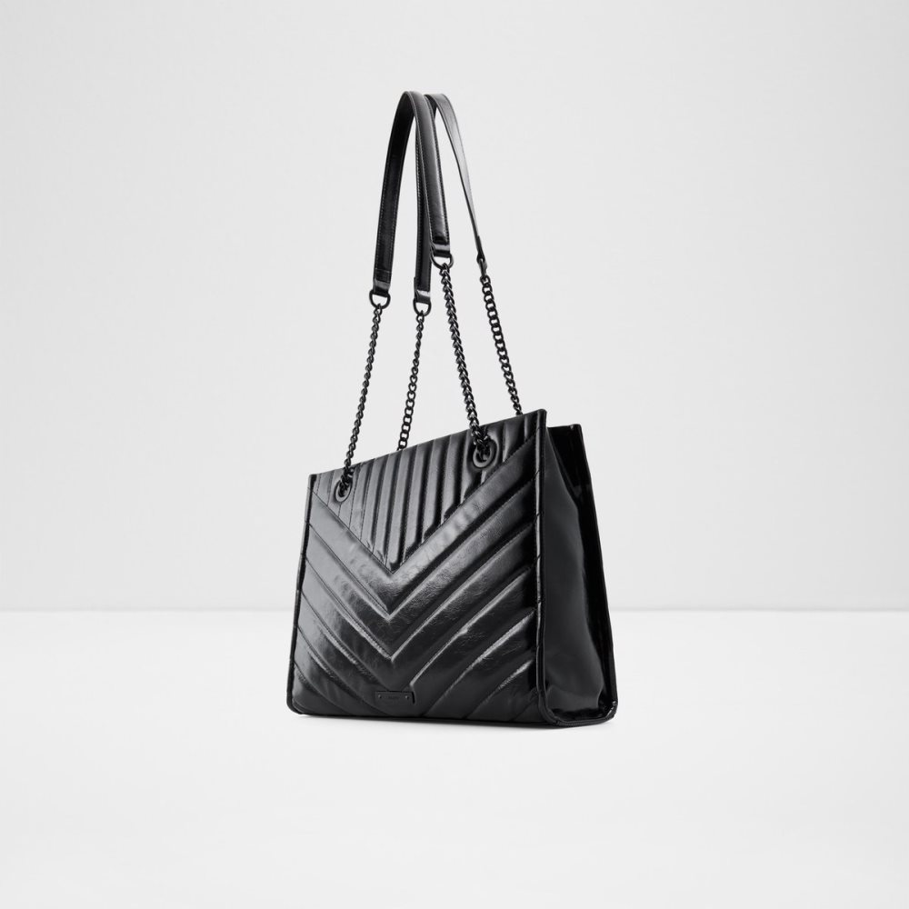 Black Aldo Onny Tote Bags | 57VWOQHPC