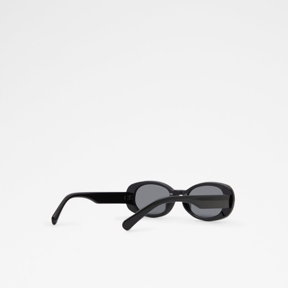 Black Aldo Onoren Round Sunglasses | 50AVGULFW