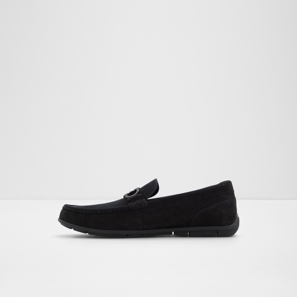 Black Aldo Orlovoflex Driving Loafers | 73CPAMRST