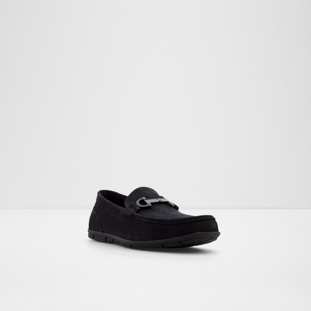 Black Aldo Orlovoflex Driving Loafers | 73CPAMRST