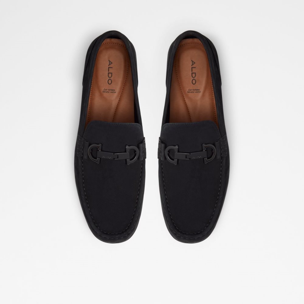 Black Aldo Orlovoflex Driving Loafers | 73CPAMRST