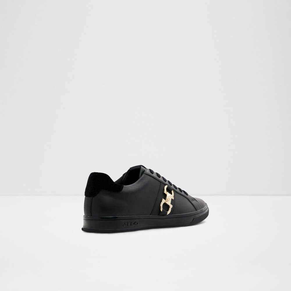 Black Aldo Pele Low Top - Cup Sole Sneakers | 17BEGANTJ