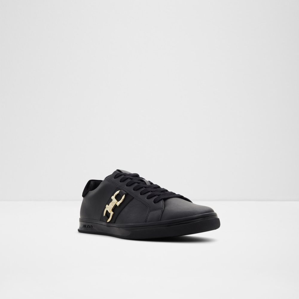 Black Aldo Pele Low Top - Cup Sole Sneakers | 17BEGANTJ