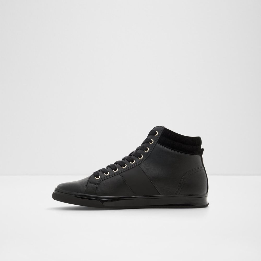 Black Aldo Pelo Low Top - Cup Sole Sneakers | 32VHIBFRE