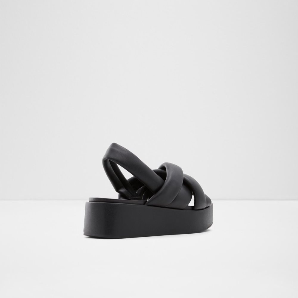 Black Aldo Phoebie Sling Back Sandal - Sandals | 13DYABHUX