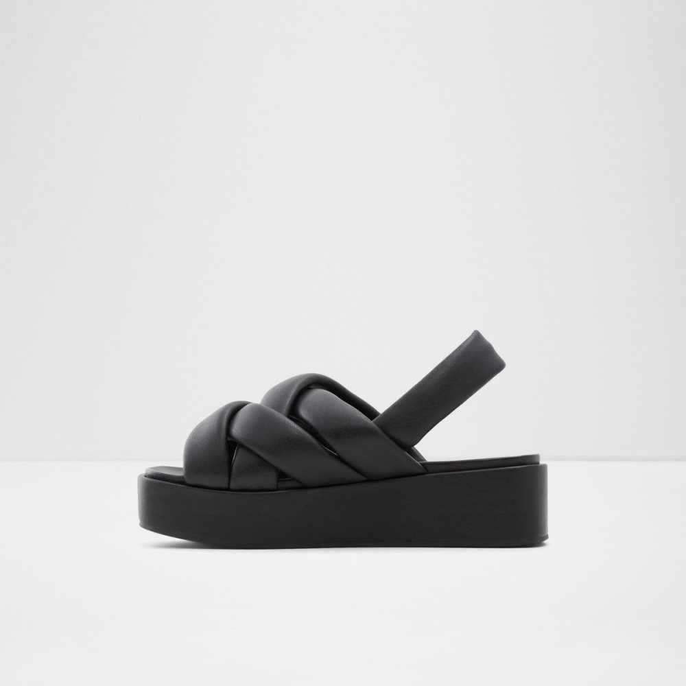 Black Aldo Phoebie Sling Back Sandal - Sandals | 13DYABHUX