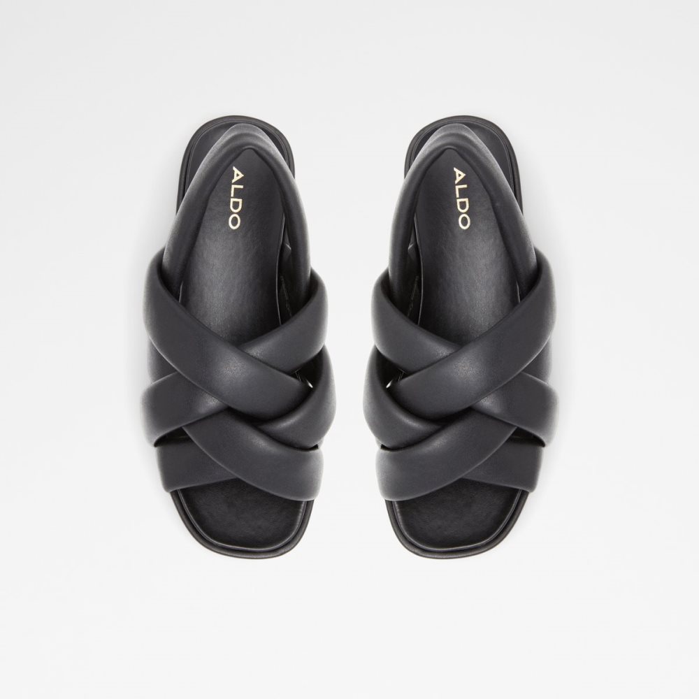 Black Aldo Phoebie Sling Back Sandal - Sandals | 13DYABHUX