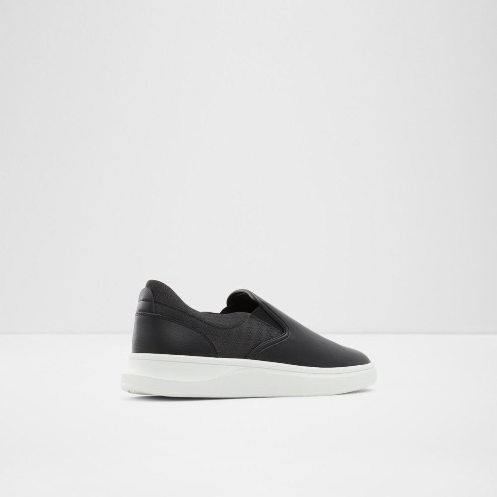 Black Aldo Pilisso Slip-on Sneakers | 01MXKHNYW