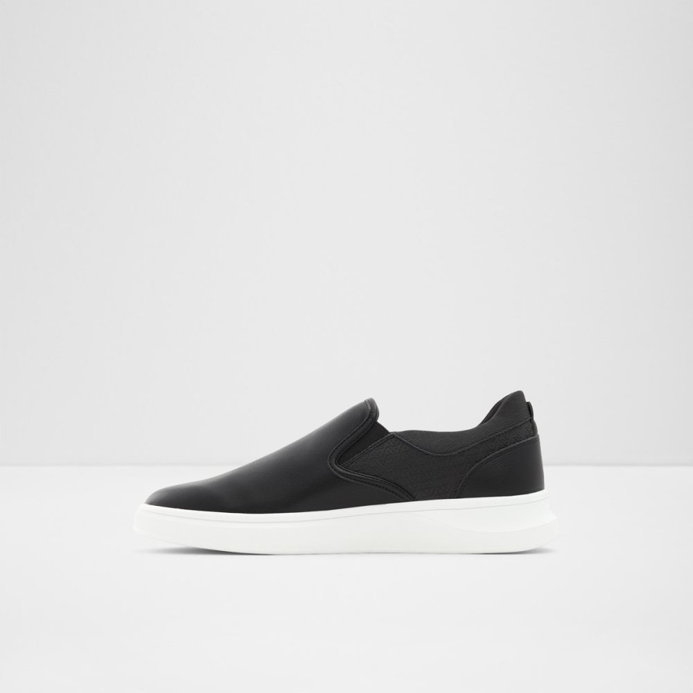 Black Aldo Pilisso Slip-on Sneakers | 01MXKHNYW