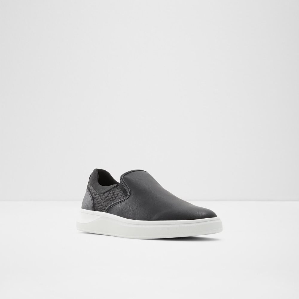 Black Aldo Pilisso Slip-on Sneakers | 01MXKHNYW