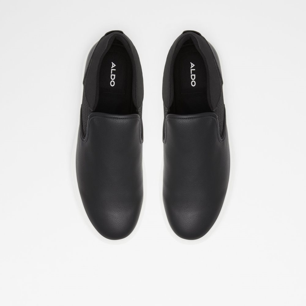 Black Aldo Pilisso Slip-on Sneakers | 01MXKHNYW