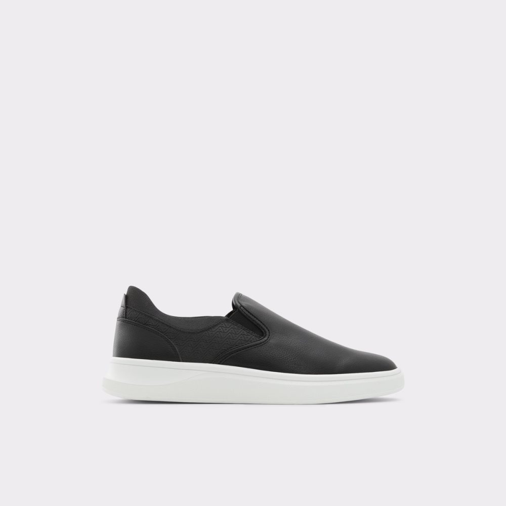 Black Aldo Pilisso Slip-on Sneakers | 01MXKHNYW