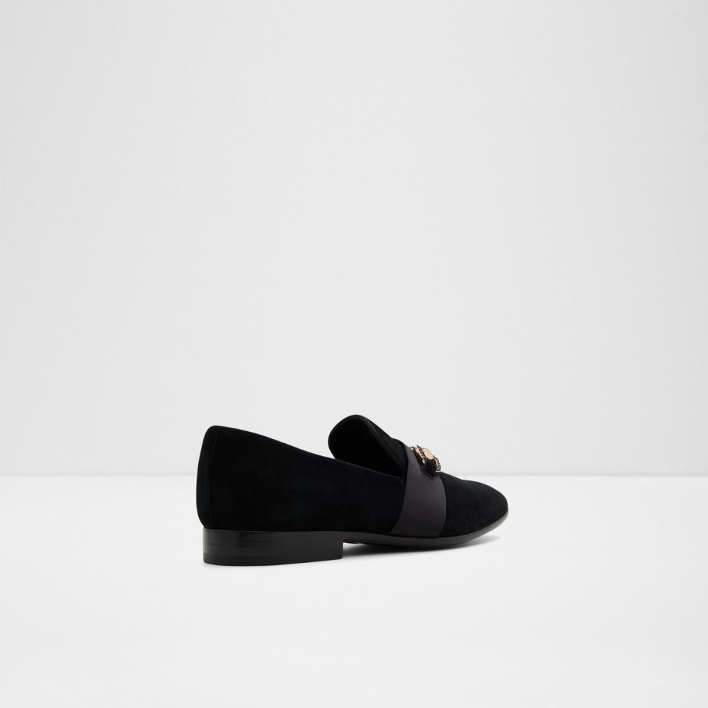 Black Aldo Popluxe Loafers | 56AKDQSZH