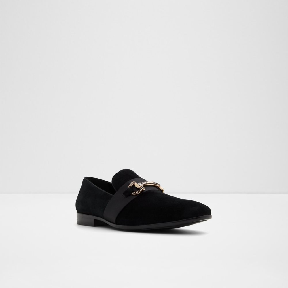 Black Aldo Popluxe Loafers | 56AKDQSZH