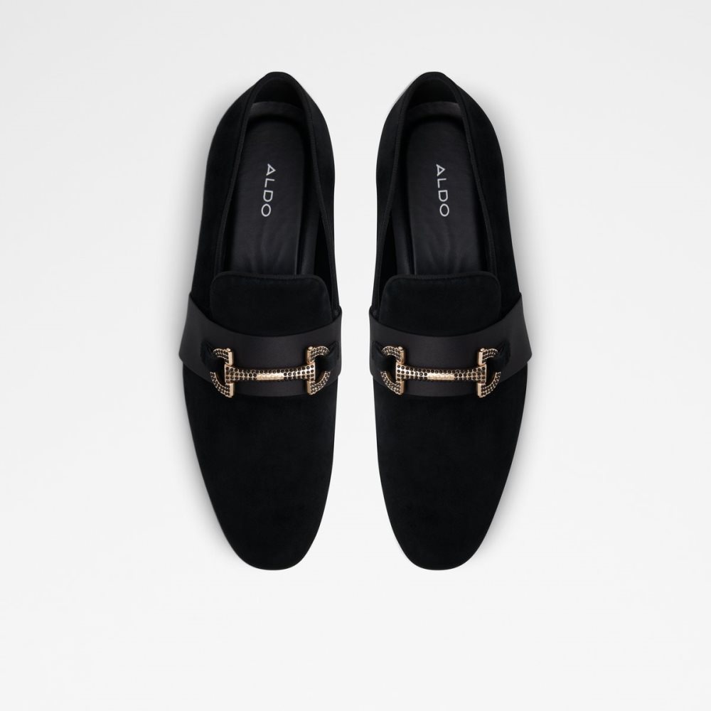 Black Aldo Popluxe Loafers | 56AKDQSZH