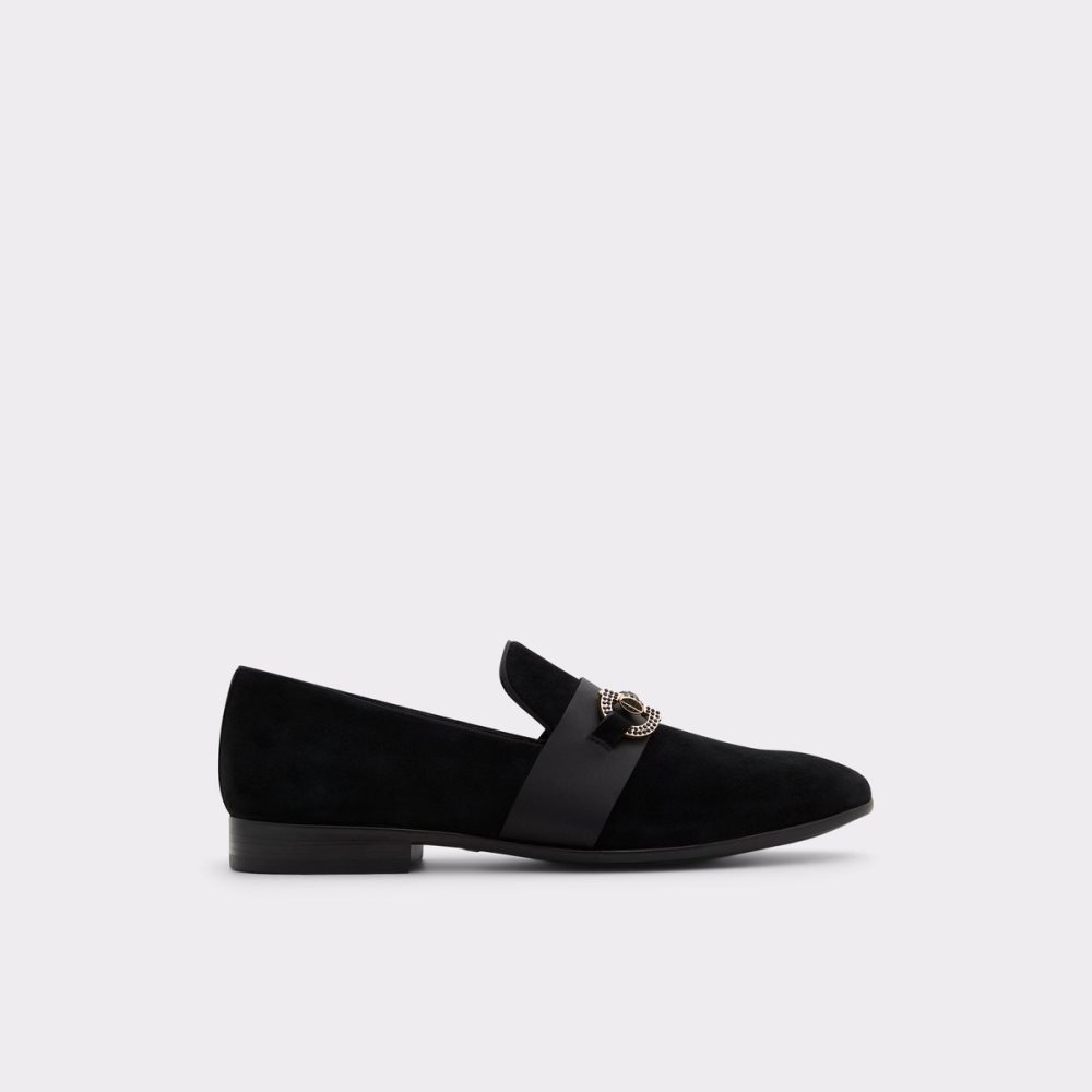 Black Aldo Popluxe Loafers | 56AKDQSZH