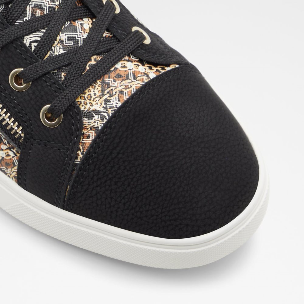 Black Aldo Popstar High Top - Cup Sole Sneakers | 21YWDGRHF