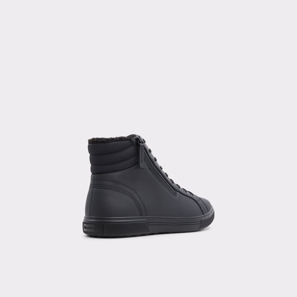 Black Aldo Preralith Lace-up - Cup Sole Lace Up Boots | 26TNQFWZG