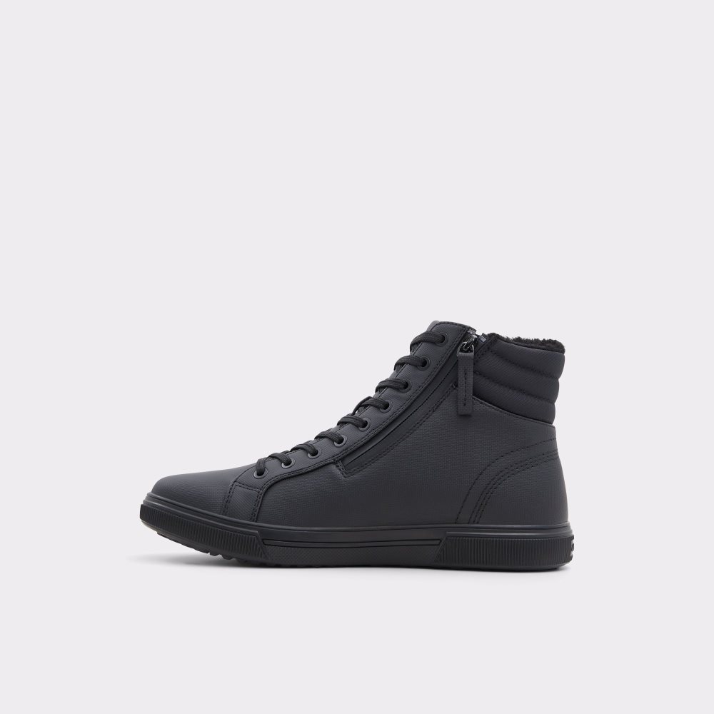 Black Aldo Preralith Lace-up - Cup Sole Lace Up Boots | 26TNQFWZG