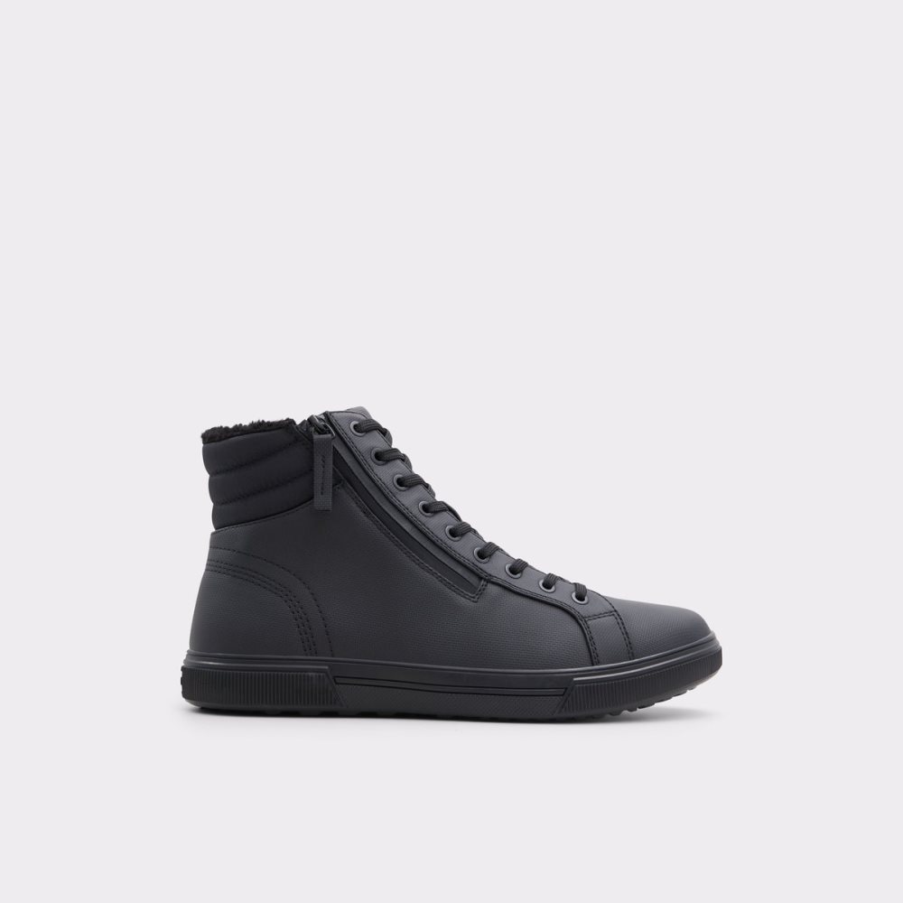 Black Aldo Preralith Lace-up - Cup Sole Lace Up Boots | 26TNQFWZG