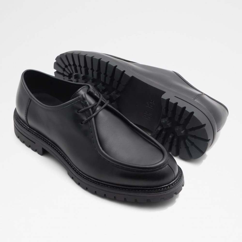 Black Aldo Prime Oxfords Shoes | 39EYRGVAM