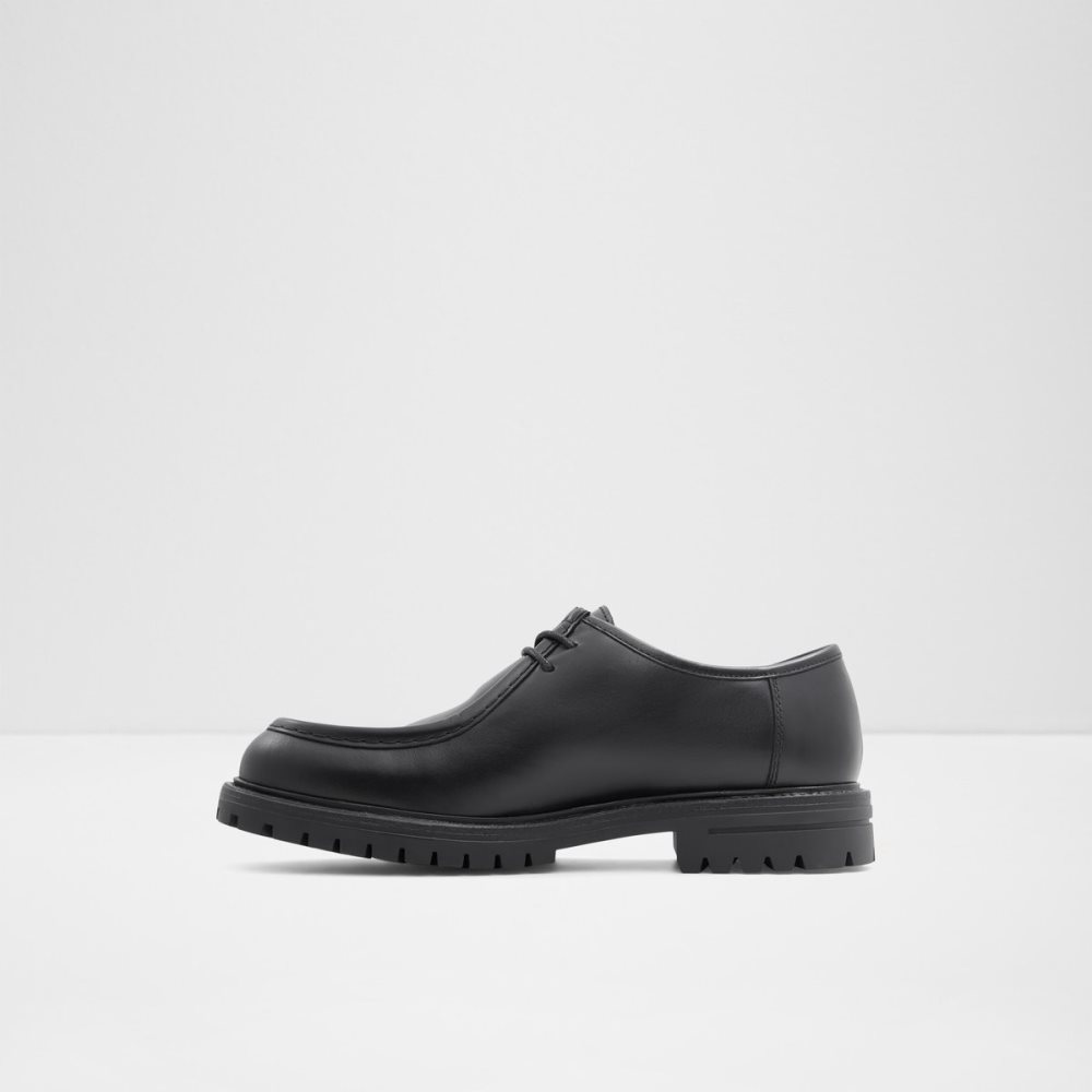 Black Aldo Prime Oxfords Shoes | 39EYRGVAM