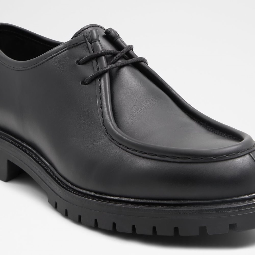 Black Aldo Prime Oxfords Shoes | 39EYRGVAM