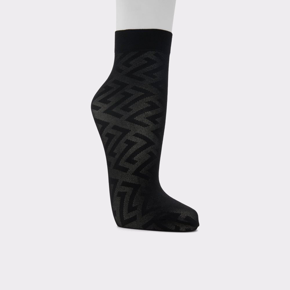 Black Aldo Provenza Socks | 21AHYDZEN