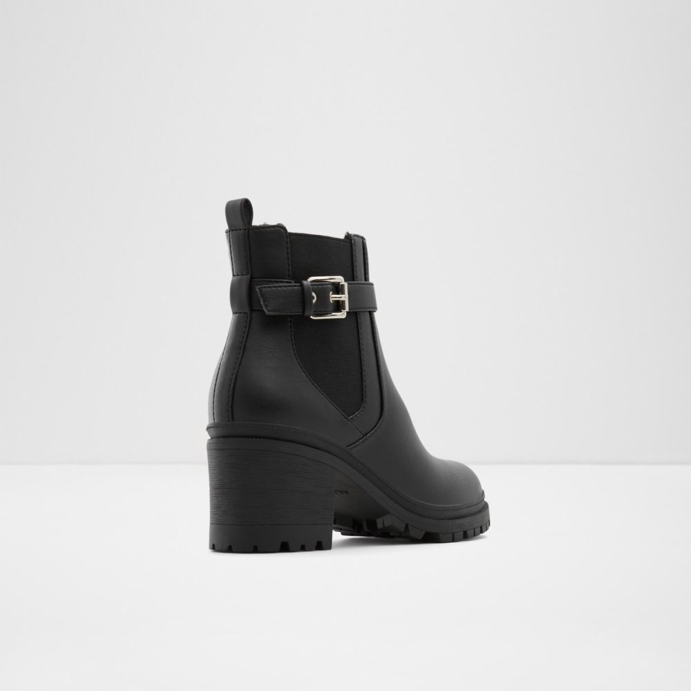 Black Aldo Qimas - Lug Sole Chelsea Boots | 16VLQSJME