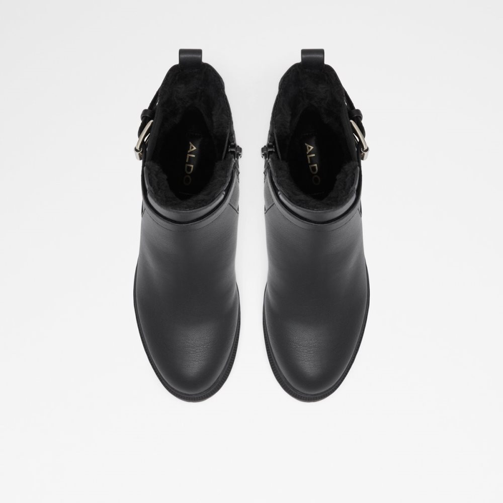 Black Aldo Qimas - Lug Sole Chelsea Boots | 16VLQSJME