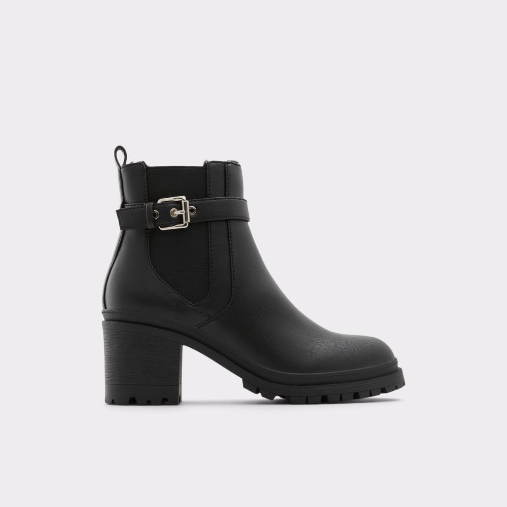 Black Aldo Qimas - Lug Sole Chelsea Boots | 16VLQSJME