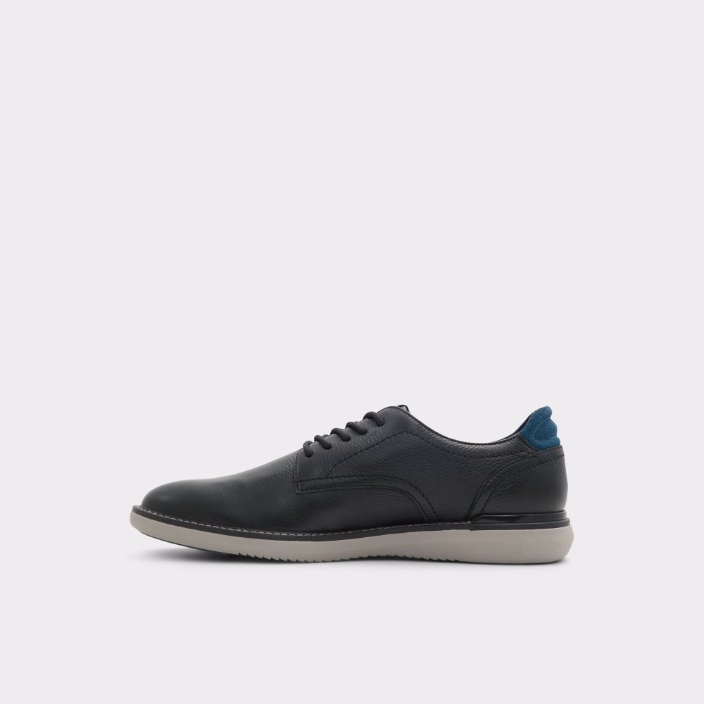 Black Aldo Rakersgrip Oxfords Shoes | 72HFKJIDT