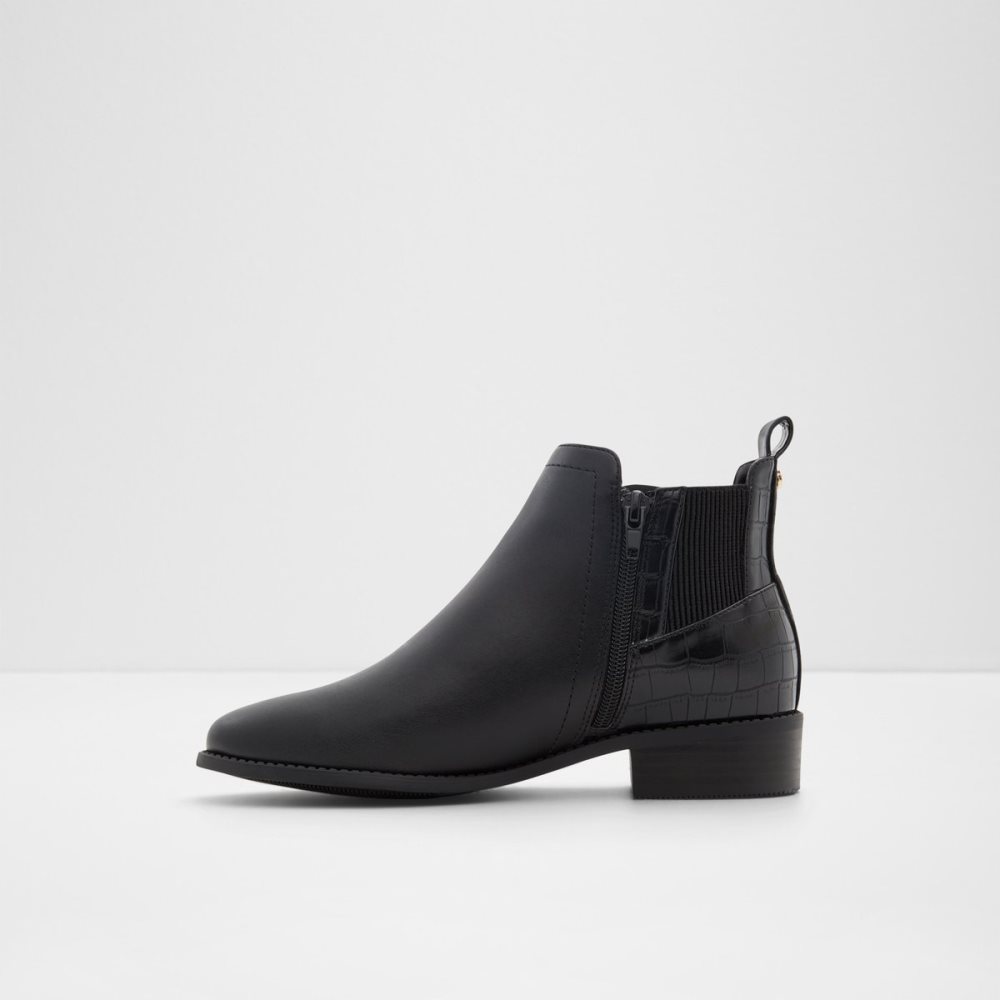 Black Aldo Ranaver Chelsea Boots | 48BLUTYXW