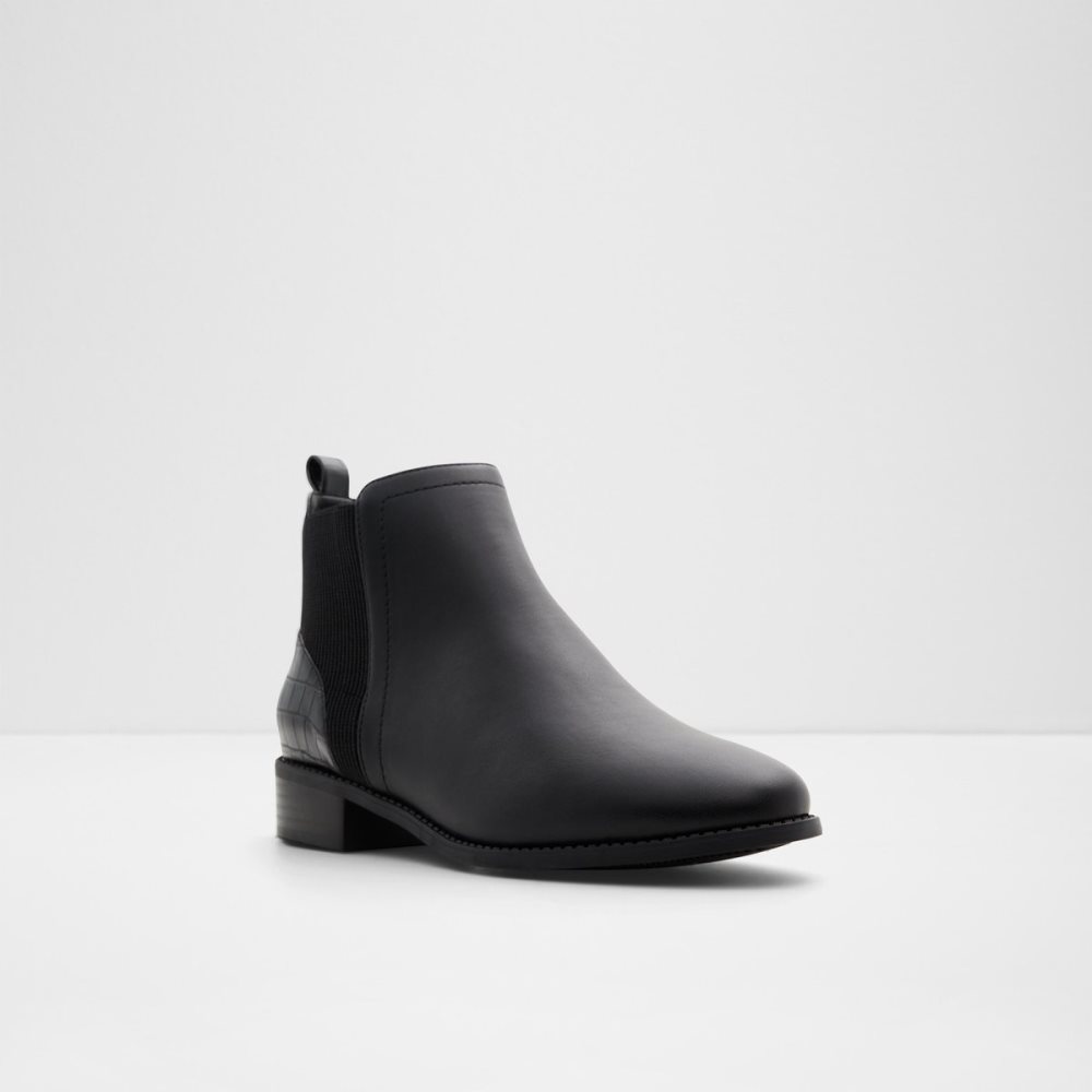 Black Aldo Ranaver Chelsea Boots | 48BLUTYXW