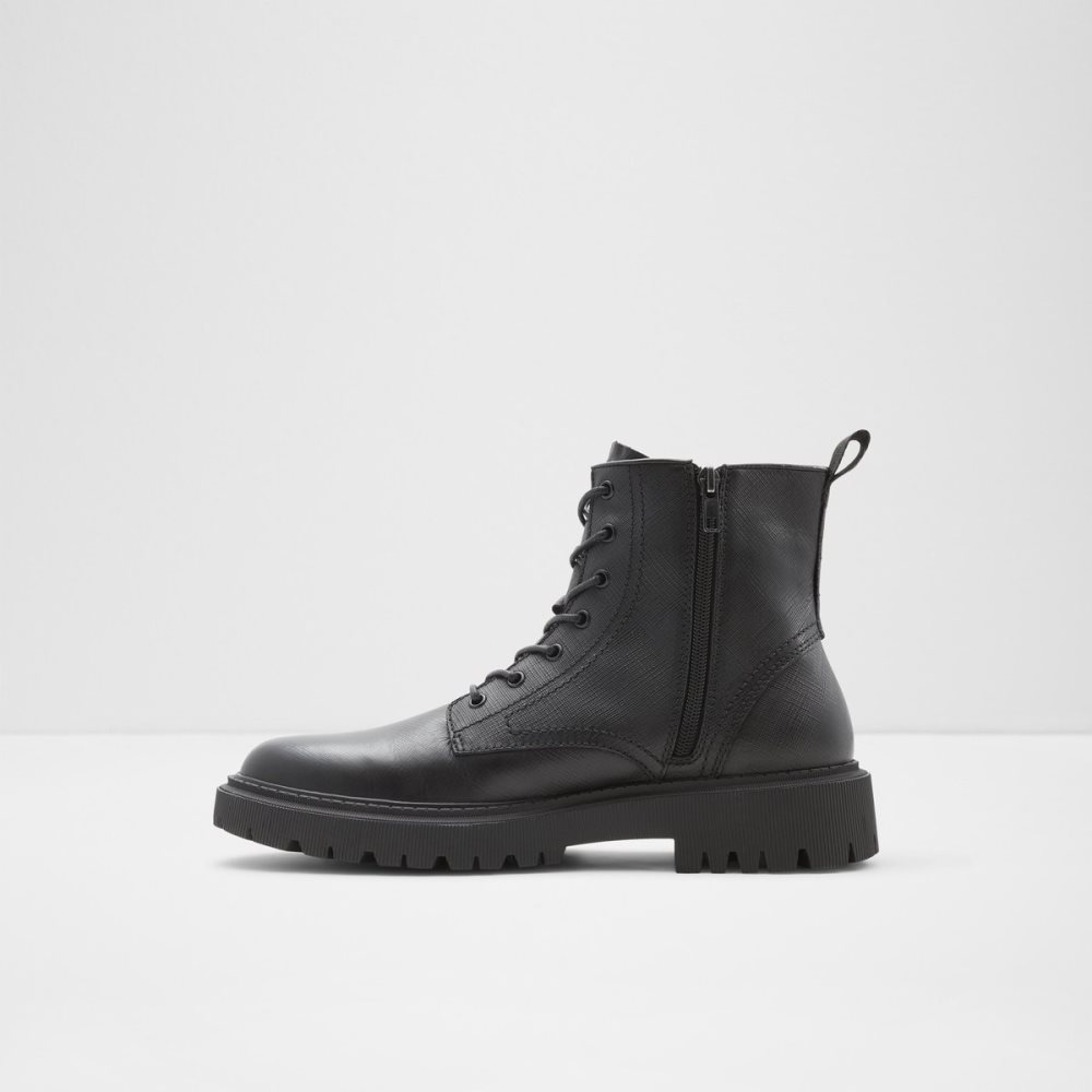 Black Aldo Redford Lace-up Lace Up Boots | 20AIXTMFU