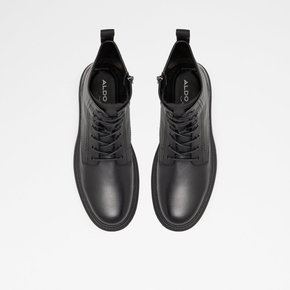 Black Aldo Redford Lace-up Lace Up Boots | 20AIXTMFU