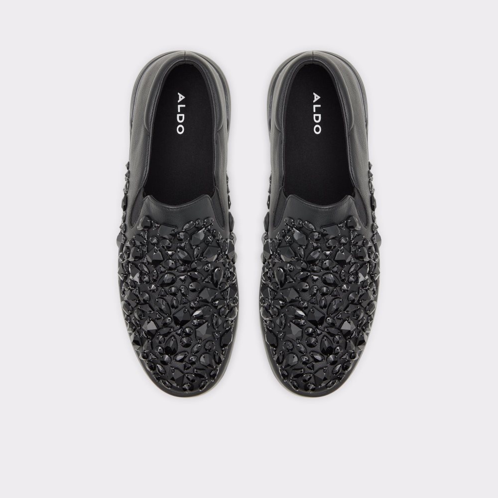 Black Aldo Reo Slip-on - Cup Sole Sneakers | 32TVXYKGN