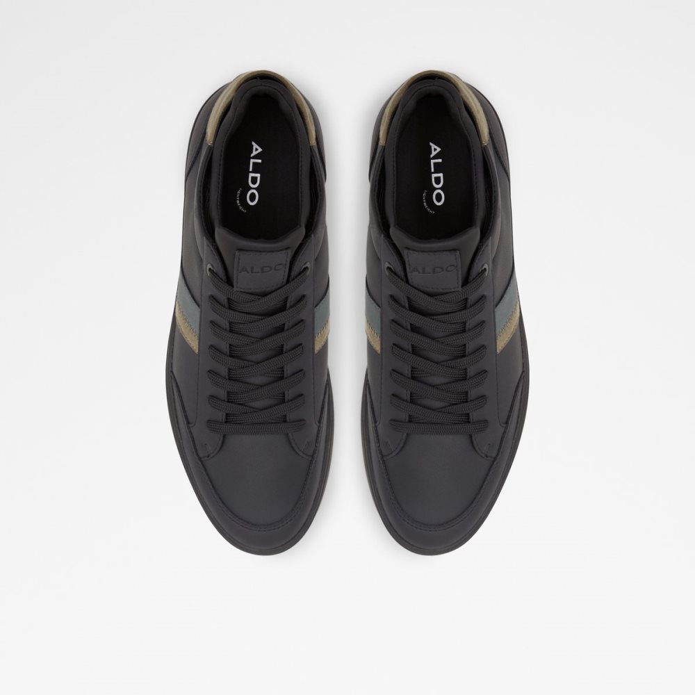 Black Aldo Rhiade Low Top - Cup Sole Sneakers | 34CDAZEWU