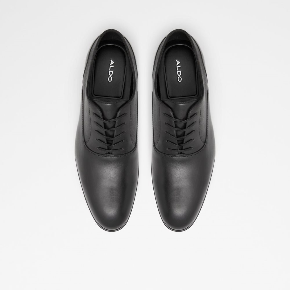 Black Aldo Ridge Oxfords Shoes | 57QLJFOPW