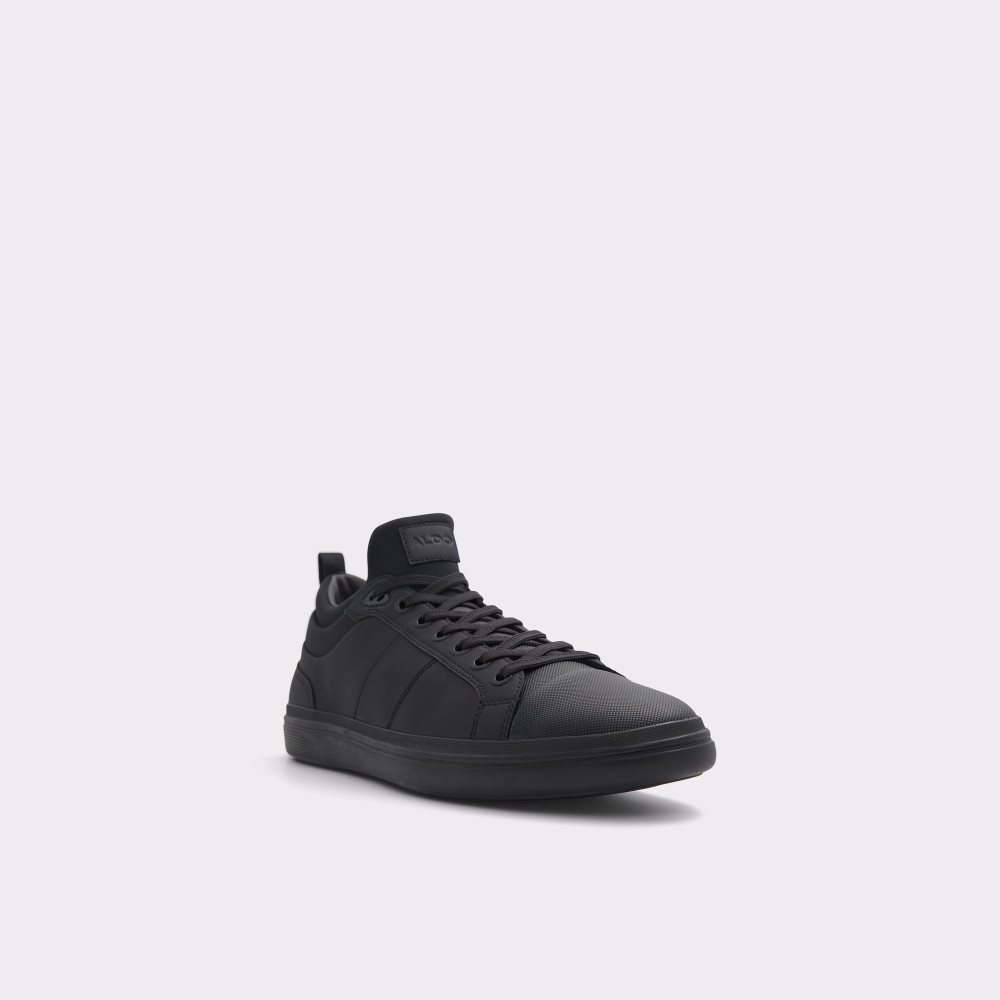 Black Aldo Salloker Low Top - Cup Sole Sneakers | 80PJCTZKF